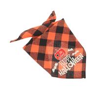 ROMISBABA Halloween Cat Bandana Dark Design for Festive Photo and Pet Parties Comfortable Material Happy Halloween Theme for Kittens and Dogs