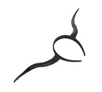ROMISBABA Halloween Devil Horn Headband Durable Antelope Horn Hair Accessory for Cosplay Parties Costume Events for Fashionable Dress Up and Creative Decorations