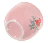 ROMISBABA Hand-Painted Ceramic Tea Cup with Ice Crackle Glaze Retro Chinese Style Gong Fu Tea Bowl for Jasmine at Home Office Elegant Delicate Pattern High Temperature Fired Porcelain