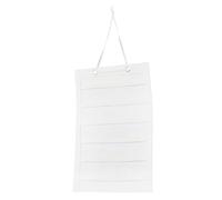 ROMISBABA Hanging Hair Clip Organizer Wall-Mounted Storage for Clips and Accessories Space-Saving Design for Home School and Travel White Felt Material for Girls and Women