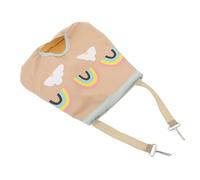 ROMISBABA Hanging Hay Feeder Bag for Small Animals Bunny Accessories with Ventilated Design Space-saving Rabbit and Guinea Pig Feeding Bite-resistant Hay Holder for Hamsters