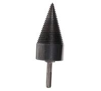 ROMISBABA Heavy Duty Drill Bit Wood Log Splitter with Deep Thread Design for Efficient Firewood Splitting Hex Shank Splitting Drill Bit for Tough Oak Hickory Walnut Sycamore Logs