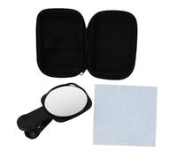 ROMISBABA High Definition Round Rear Camera Mirror Clip for Phone Selfie Accessory Portable Lightweight Phone Rear Camera Mirror with Stable Performance for Outdoor Travel Camping and Work