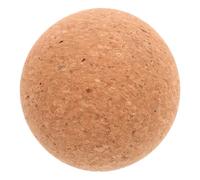 ROMISBABA High-Density Sustainable Cork Massage Ball for Muscle Relief and Deep Tissue Therapy Compact Manual Yoga Accessory for Home Gym Fitness and Travel Use