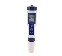 ROMISBABA High Precision Pen Type Salinity Temp Probe Sensor Tester for Water Quality Test Digital Portable Salinity Checker for Aquariums Pools and Seawater Monitoring