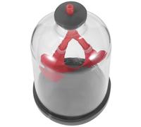 ROMISBABA Human Lung Breathing Model and Rubber Diaphragm with Two Lung-like Sacs Teaching Aid Demonstrates Lung Function for Biology Education and Hands-on Learning