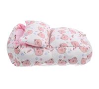 ROMISBABA Insulated Guinea Pig Bed Nest with Cotton Material, Sheltered Environment for Small Pets and Hedgehogs, Adorable Pattern for Winter Season Pet Sleeping Space