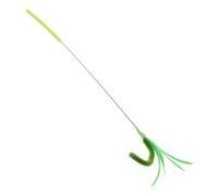 ROMISBABA Interactive Cat Teaser Stick for Indoor Cats and Kittens with Creative Dogtail Grass Design, Made of Sturdy Polyester Fiber and Steel Wire, Provides Extended Interaction
