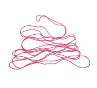 ROMISBABA Jump Rope Elastic Band for Outdoor Fitness Exercise Stretchable Skipping Rope for Childrens Group Play Promotes Body Movement and Parent Interaction in Bright Rose Red