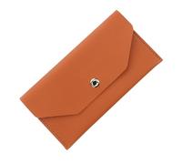 ROMISBABA Ladies Korean Style Slim Wallet Lightweight Pu Card Holder for Women Portable Cash Clutch Money Organizer for Shopping Dating Travel Essentials