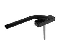 ROMISBABA Left Hand Window Handle for Sliding Windows and Doors, Alloy Material with Sl inish, Versatile Installation and Safety Features, Modern Offset Handle with 7x7mm Square Spindle