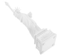 ROMISBABA Lifelike White Synthetic Resin Statue Figurine with Unique Design, Table Sculpture Decoration for Living Rooms and Studies, Room Ornaments for Collectors