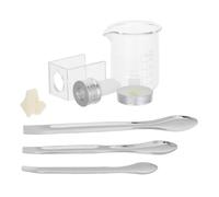 ROMISBABA Lipstick Repair Tool DIY Silicone Mold for Lip Gloss Making Kit Craft Tools Measuring Beakers
