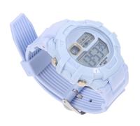 ROMISBABA Luminous Digital Watch Electronic Wristwatch for Student Sports Strap Read Night Light Blue