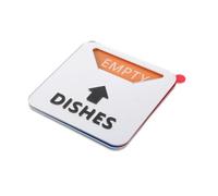 ROMISBABA Magnetic Dishwasher Status Magnet Square Rotating Clean Dirty Sign for Kitchen Appliances Easy Identification Energy Saving Visual Indicator for Efficient Dishware Management