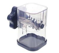 ROMISBABA Manual Chocolate Grinder and Peanut Crusher with Comfortable Abs Handle, Lightweight and Easy to Operate Plastic Food Chopper for Kitchen and Outdoor Cooking