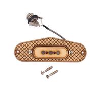 ROMISBABA Maple Wood 3-string Humbucker Pickups for Cigar Box Guitar with Alnico Coils, Classical Balance Tones and Coil Protection, for Guitarists Seeking Authentic Sound