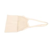 ROMISBABA Mesh Tote Shopping Bag Mesh Storage Bag Cotton Patchwork Design Beige Large Capacity for Carrying Daily Essentials and Sports