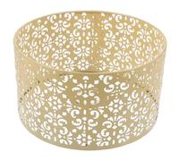 ROMISBABA Metal Hollow Lampshade Yellow Sunflower Design Replacement Lamp Cover for Desk and Floor Lamps Eye Protection Stylish Home Lighting