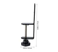 ROMISBABA Metal Pegboard Install Clip with Rust Resistant Brackets and Hooks Strong Corrosion Resistant Pegboard Tool for Secure Wall Mounting for Small Utensils and Wooden Boards Vertical
