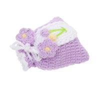 ROMISBABA Mini Coin Bag Crochet Purse for Women Coin Purse Small Handbag Money Wallet