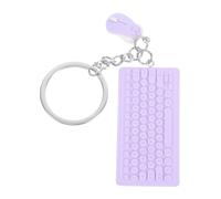ROMISBABA Mini Cute Keyboard and Mouse Keychain Pendant Aesthetic Tech Charm for Boys and Girls Fun Backpack Accessory Kawaii Decorative Keyring for Bags and Purses