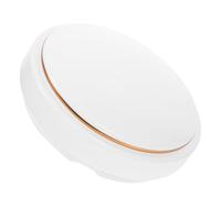 ROMISBABA Modern Circular PVC Ceiling Light Shade Replacement with Dome Shape, Easy to Clean and Provides Even Light Distribution, for Bedroom and Home Decor