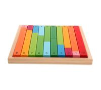 ROMISBABA Montessori Practice Rods Colorful Math Activity Tools for Early Education Cognitive Development Preschool Learning Decimal Understanding Mathematical Thinking Skills Training