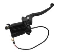 ROMISBABA Motorcycle Front Left 9Mm Brake Master Cylinder Pump with Folding Lever for Hydraulic Brake Clutch for Motorbike Use
