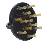 ROMISBABA Multi-functional Scalp Massage Comb Wide Tooth Design for Shampooing and Hair Growth Comfortable Grip Stimulates Blood Flow Suitable for All Hair Types and Daily Use