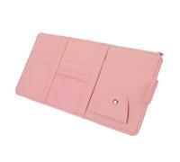 ROMISBABA Multi- Visor Organizer with Zipper for Car Suv Truck Weatherproof Fake Sunglasses Holder Registration and Card Storage Pouch Easy Installation Secure and Streamlined