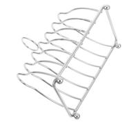 ROMISBABA Multifunctional Stainless Steel Toast Slice Holder Bread Rack Loaf Stand Kitchen Storage Organizer for Home Use