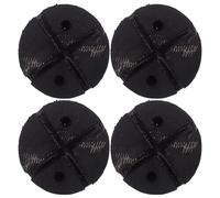 ROMISBABA Pads Lift Repair Suitable Maintenance Shops for Automotive and 4pcs Universal Rubber Two Post Hoist with Shock Absorption Noise Reduction, round Cushion Car Operations
