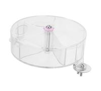 ROMISBABA Parrot Foraging Toy Interactive Multi-grid Chewing Device for Small Birds Safe Material for Mental and Problem-solving Skills for Parakeets and Cockatiels