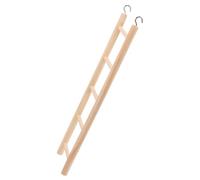ROMISBABA Parrot Wooden Ladder Small Bird Climbing Step Ladder for Cage with Grinding Claw Function Suitable for Budgies Hamsters Mice and Small Pets Easy to Install and Expand Activity