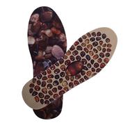 ROMISBABA Pebble Foot Massage Insoles Comfortable Acupressure Insoles for Pressure Relief and Decompression Anti- Foot Inserts for Men and Women for Everyday Walking