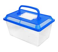 ROMISBABA Pet Feeding Box Plastic Turtle Habitat Tank Household Reptile Aquarium for Turtle Raising and Breeding Suitable for Home Use and Reptile Care