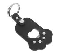 ROMISBABA Pet Hair Keepsake Keychain PU Leather Paw Shape Memorial Pendant Compact Portable Pet Hair Holder for Dog Cat Remembrance gift for for for for for for