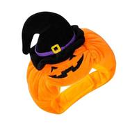 ROMISBABA Pet Halloween Pumpkin Hat Soft Cosplay Headwear for Dogs and Cats Lightweight and Portable Accessory for Festive Events Easy for Memorable Moments
