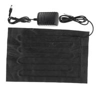 ROMISBABA Pet Heating Pad with Power Supply Electric Heated Mat for Reptiles Turtles Small Pets Soft Cotton for Arthritic Newborn Pregnant Recovering Animals