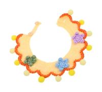 ROMISBABA Pet Stylish Adjustable Cat Scarf Soft Neck Accessory for Dogs and Cats Unique Design Elegant Look Comfortable Woolen Yarn Material Fits Neck for Pets Weighing