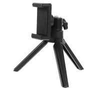 ROMISBABA Phone Tripod with Ball Head for Mini Projector and Mobile Devices Stable Desktop Stand for Video Calls Webcasts and Viewing Compatible with Smartphones and Tablets