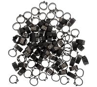 ROMISBABA Plastic Numbered Pigeon Foot Rings 10Mm 100Pcs Bird Leg Bands for Chicken and Small Birds