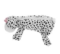 ROMISBABA Plush Animal Pencil Case Cow Print Cute Soft Plush Pen Bag Small Pouch for School Supplies and Office Use Fun Pencil Holder for Boys and Girls