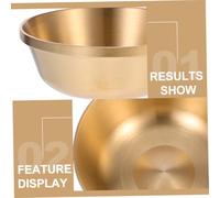 ROMISBABA Polished Thickened Copper Water Offering Bowl Tibetan Buddhist Altar Supply for Meditation Yoga Decor Home Temple Ritual Sacrifice Cup