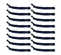 ROMISBABA Ponytail Holder Hair Bands Elastic Rubber Band High Elastic No Crease 30pcs Black Knotted Hair Ties Hard to Break and Hold Lightweight Simple Design Men for Sport