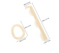 ROMISBABA Pool Cue Tip Clamp Plastic Repair Tool for Billiard Sticks Reusable Cue Tip Holder for Snooker and Pool Players Accessory