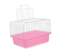 ROMISBABA Portable Bird Carrier for Small Pets Durable Travel Cage for Parrots Lovebirds Small Animals Easy to Clean Store for Home and Travel Use