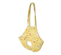 ROMISBABA Portable Canvas Chicken Carrier Bag with Handle for Small Poultry Travel Breathable and Comfortable Hen Rooster Transport Tote Stylish Pet Shoulder Sling for Outings