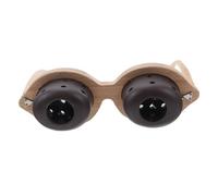 ROMISBABA Portable Moxibustion Glasses for Eye Care Professional Multi-Function Moxibustion Burner Comfortable Design for Eye Fatigue Relief at Home Office and Travel